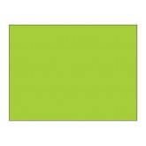 4" x 4" Fluorescent Green Blank Rectangle Inventory Labels