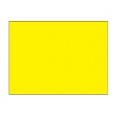 4" x 4" Fluorescent Yellow Blank Rectangle Inventory Labels