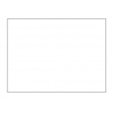 4" x 4" White Blank Rectangle Inventory Labels