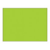 5" x 7" Fluorescent Green Blank Rectangle Inventory Labels