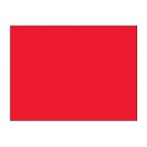 5" x 7" Fluorescent Red Blank Rectangle Inventory Labels