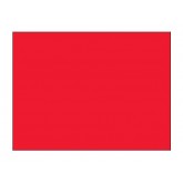 5" x 7" Fluorescent Red Blank Rectangle Inventory Labels