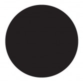 0.5" Circle Black Blank Circle Inventory Labels