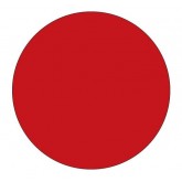 0.5" Circle Red Blank Circle Inventory Labels