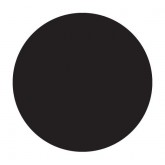 0.75" Circle Black Blank Circle Inventory Labels