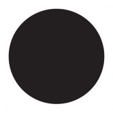 0.75" Circle Black Blank Circle Inventory Labels