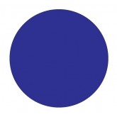 0.75" Circle Dark Blue Blank Circle Inventory Labels