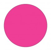 0.75" Circle Fluorescent Pink Blank Circle Inventory Labels