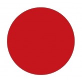 0.75" Circle Red Blank Circle Inventory Labels