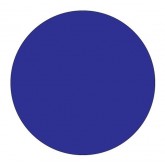 1" Circle Dark Blue Blank Circle Inventory Labels