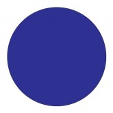 1" Circle Dark Blue Blank Circle Inventory Labels