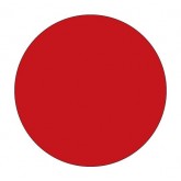 1" Circle Red Blank Circle Inventory Labels