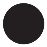 1.5" Circle Black Blank Circle Inventory Labels