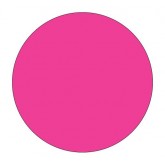 1.5" Circle Fluorescent Pink Blank Circle Inventory Labels