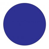 2" Circle Dark Blue Blank Circle Inventory Labels