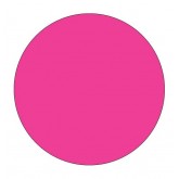 2" Circle Fluorescent Pink Blank Circle Inventory Labels