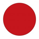 2" Circle Red Blank Circle Inventory Labels