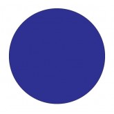 3" Circle Dark Blue Blank Circle Inventory Labels