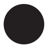 4" Circle Black Blank Circle Inventory Labels