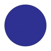 4" Circle Dark Blue Blank Circle Inventory Labels