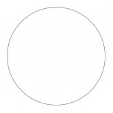 2" Circle White Removable Labels