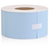 4" x 6" Blue Thermal Transfer Labels Perforated - 1000 per Roll, 4 Rolls per Case