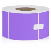 4" x 6" Purple Thermal Transfer Labels Perforated - 1000 per Roll, 4 Rolls per Case