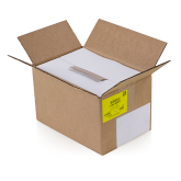 Fanfold Direct Thermal Labels 4x6” Matte Value - 5000/case
