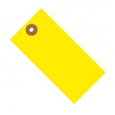 4.25" x 2.125" Yellow Tyvek Shipping Tags - Colors