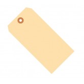 7.5" x 3.75" 15 Pt. Jumbo Manila Shipping Tags