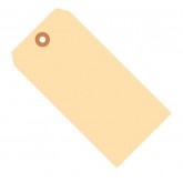 8" x 4" 15 Pt. Jumbo Manila Shipping Tags