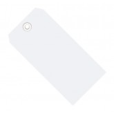 3.25" x 1.625" White 13 Pt. Shipping Tags - Colors