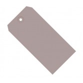 4.75" x 2.375" Gray 13 Pt. Shipping Tags - Colors