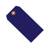 6.25" x 3.125" Blue Plastic Shipping Tags