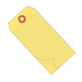 6.25" x 3.125" Yellow Self Laminating Tags