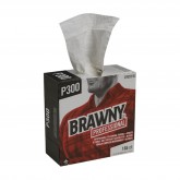 GP Pro 29050/03 Brawny Professional P300 Disposable 4-Ply Scrim Reinforced Cleaning Towels / Wipers - White