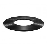 High Tensile Painted Steel Strapping - Black, 1.25" x .025 gauge, Ribbon Wound