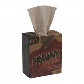 GP Pro 29222 Brawny Professional P200 Light Duty Disposable Cleaning Towels / Wipers - Brown