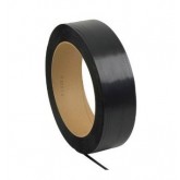 Machine Grade Polyester Strapping - 1/2" x 7200' 600# .020 Gauge, Black