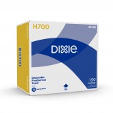 GP Pro 29426 Dixie H700 Disposable Foodservice Towels - White, 150/Box