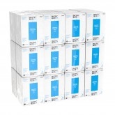 GP Pro 29506 Pacific Blue Select A300 Disposable Patient Care Wash Cloth - White, 1/4 Fold