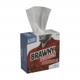 GP Pro 29518 Brawny Professional A300 Medium Weight Cleaning Towels / Wipers - Tall Box, White