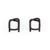 Wire Strapping Buckles Phosphate Coated- 5/8", 1000 Count