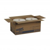 GP Pro 29602 Brawny Professional F900 Heavy Duty Cleaning Towels on Perforated Long Distance Rolls - White, 1380 Count, Pick-a-Size