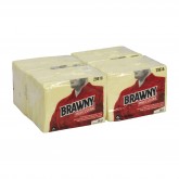 GP Pro 29616 Brawny Professional Disposable Dusting Cloths, 1/8 Fold - Yellow