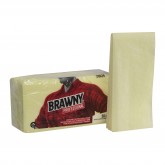 GP Pro 29624 Brawny Professional Disposable Dusting Cloths - Yellow, 24" W x 24" L, 1/8 Fold