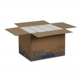 GP Pro 29712 Pacific Blue Basic AccuWipe Recycled 1-Ply Delicate Task Wipers - White