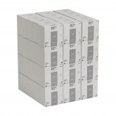 GP Pro 29712 Pacific Blue Basic AccuWipe Recycled 1-Ply Delicate Task Wipers - White