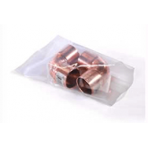 12" x 24" Layflat Poly Bag Clear - 3mil, 500/Case