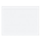 7" x 5.5" Clear "Clear Face" Document Envelopes
